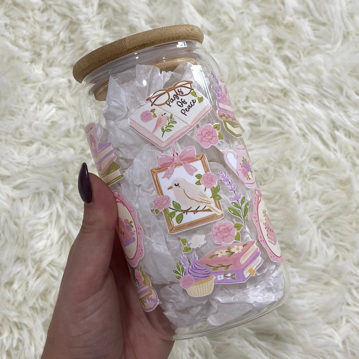 Cottagecore Reading Tumbler