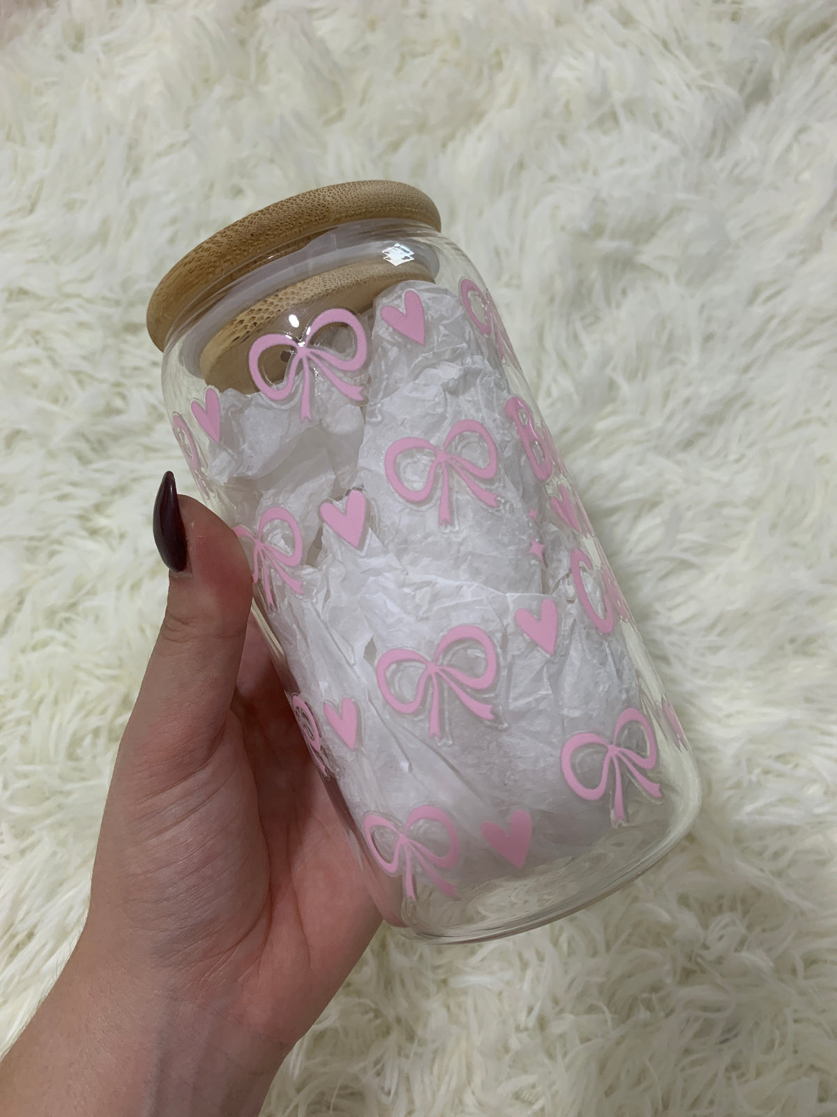 Books & Coffee Tumbler - Pink