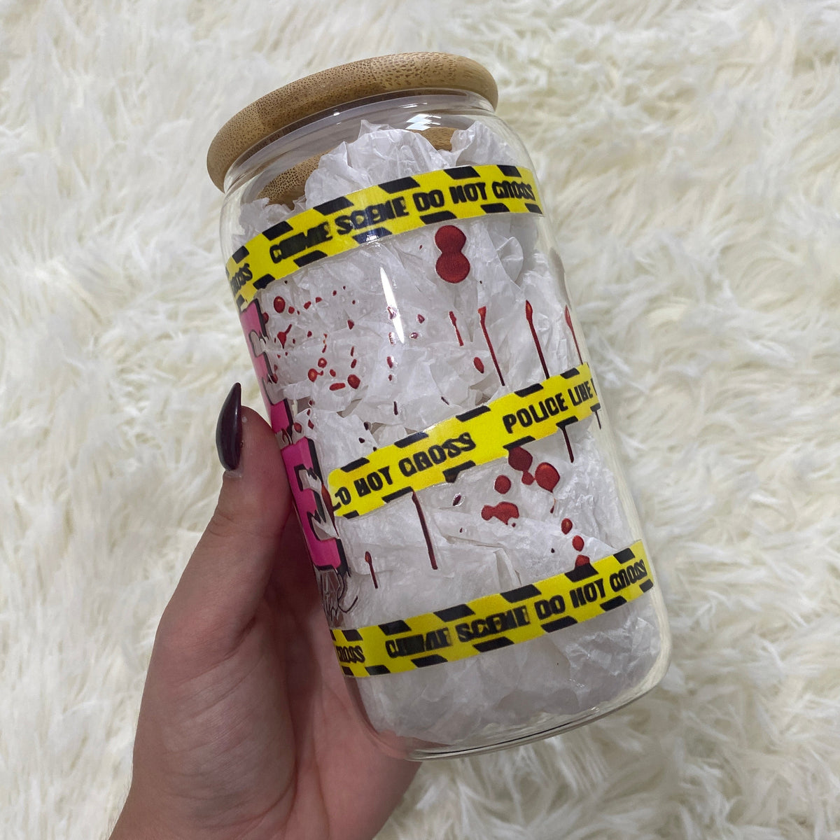 True Crime Is My Valentine Tumbler