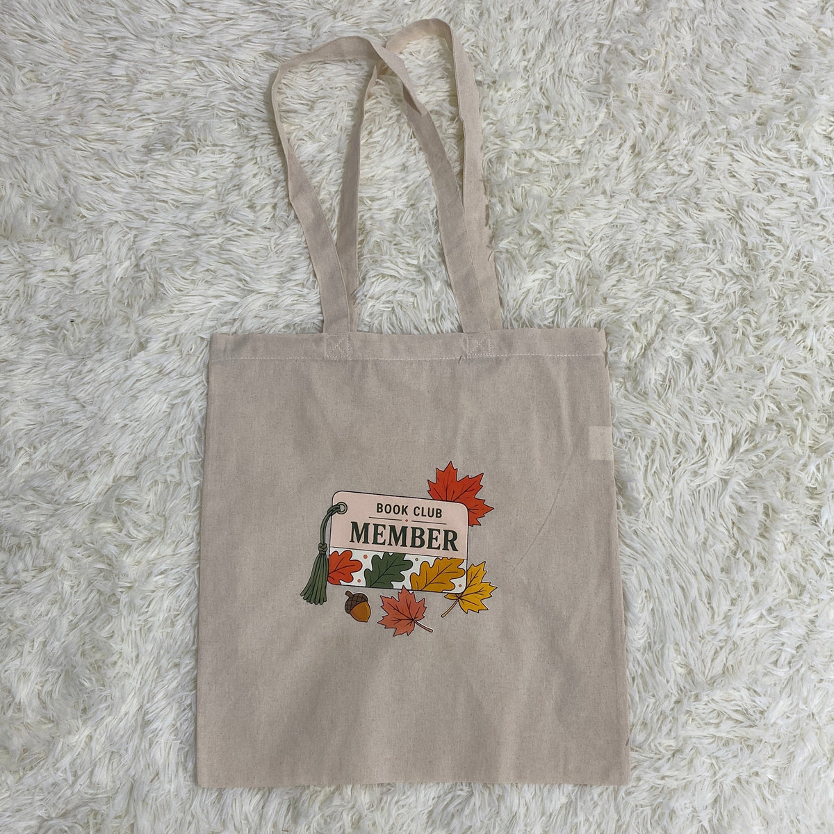 Autumn Book Club Member Tote Bag