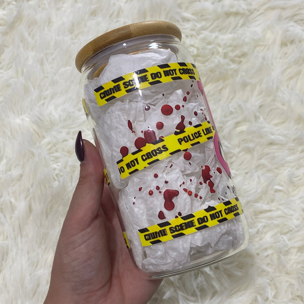 True Crime Is My Valentine Tumbler