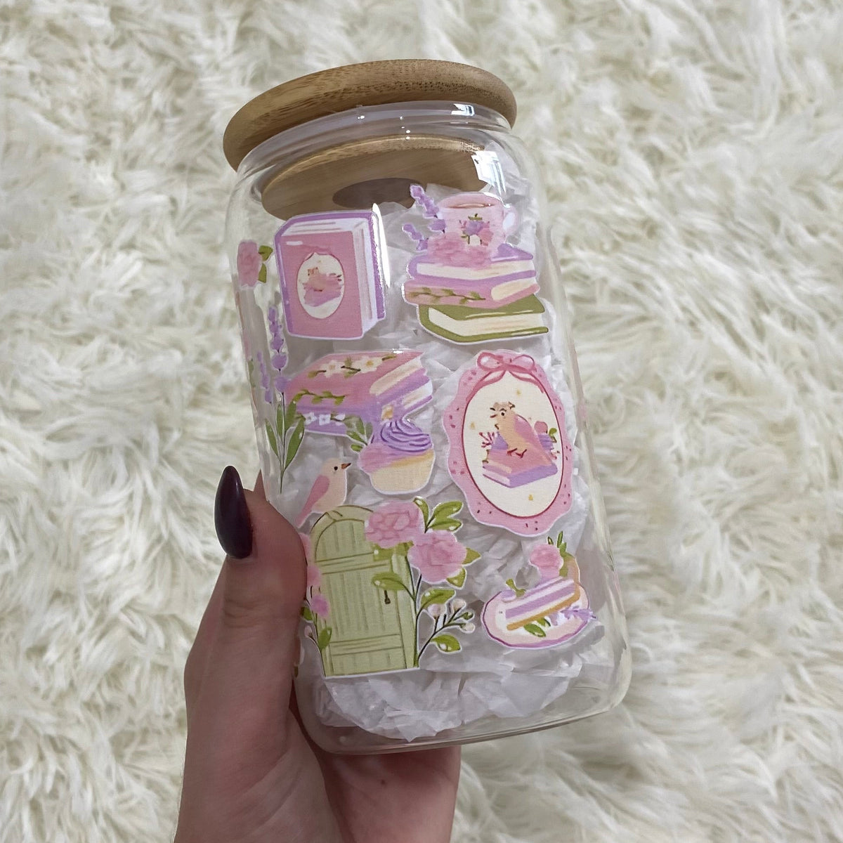 Cottagecore Reading Tumbler
