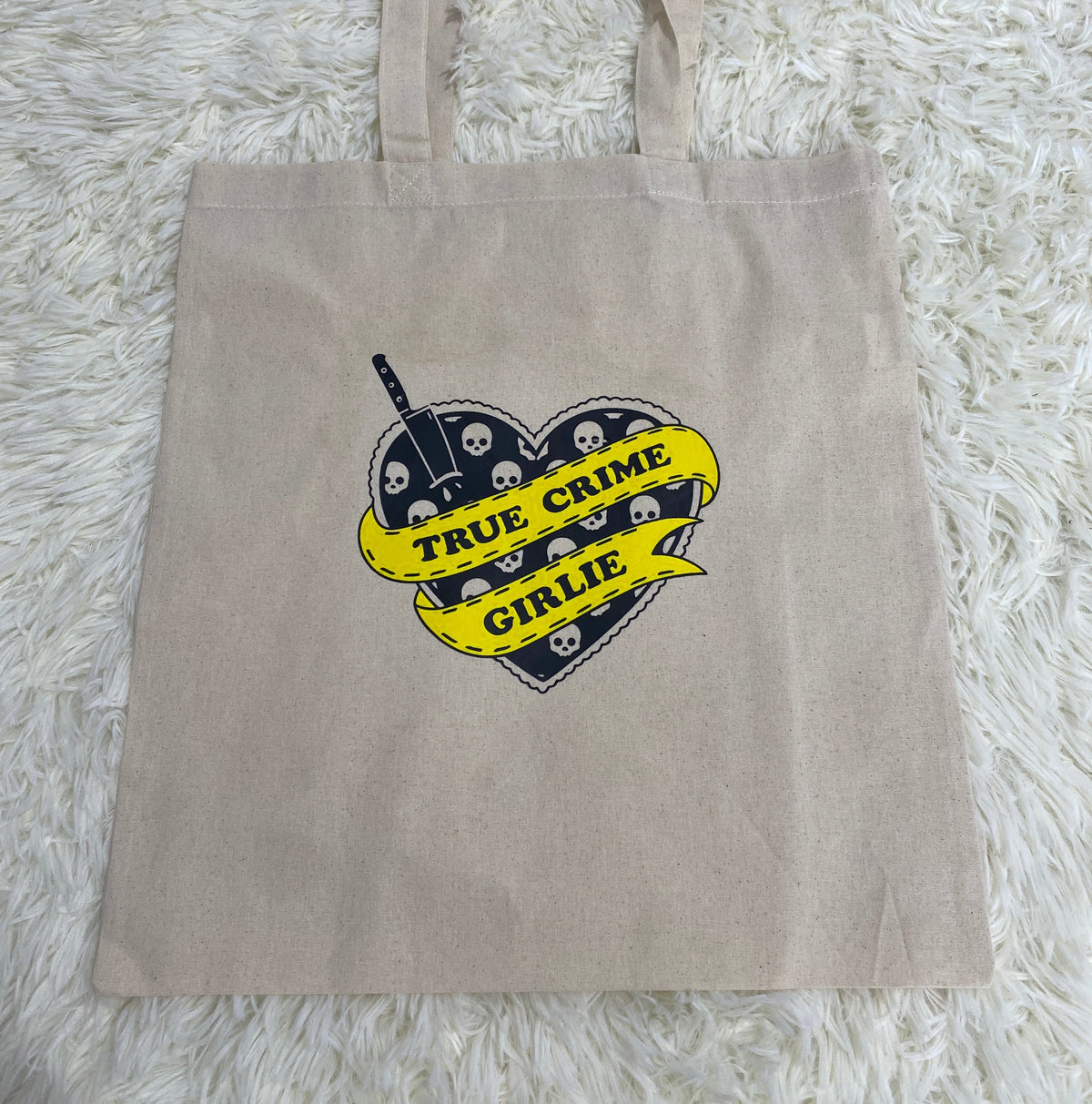 True Crime Girlie Tote Bag