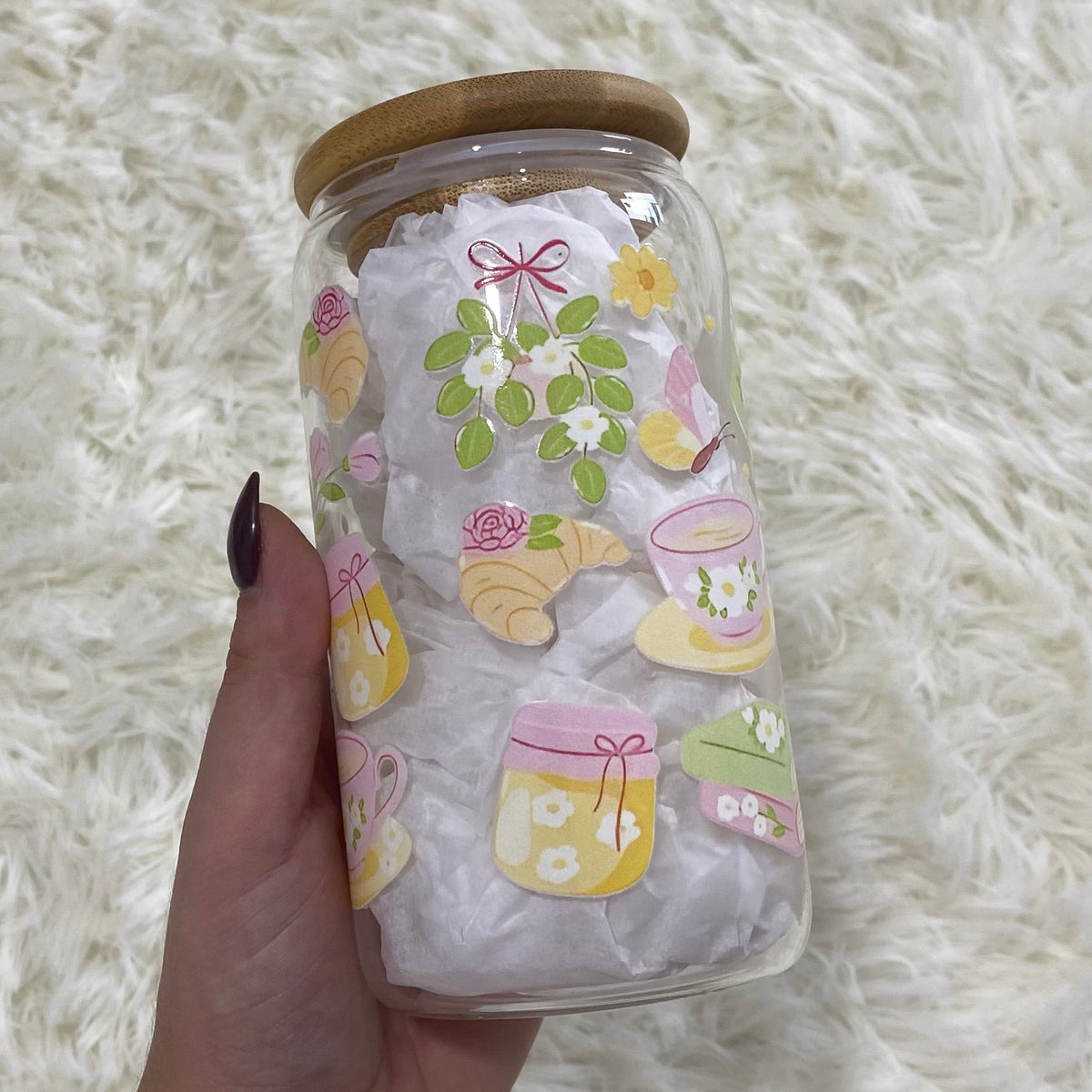 Cottagecore Breakfast Reading Tumbler