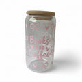 Books & Coffee Tumbler - Pink