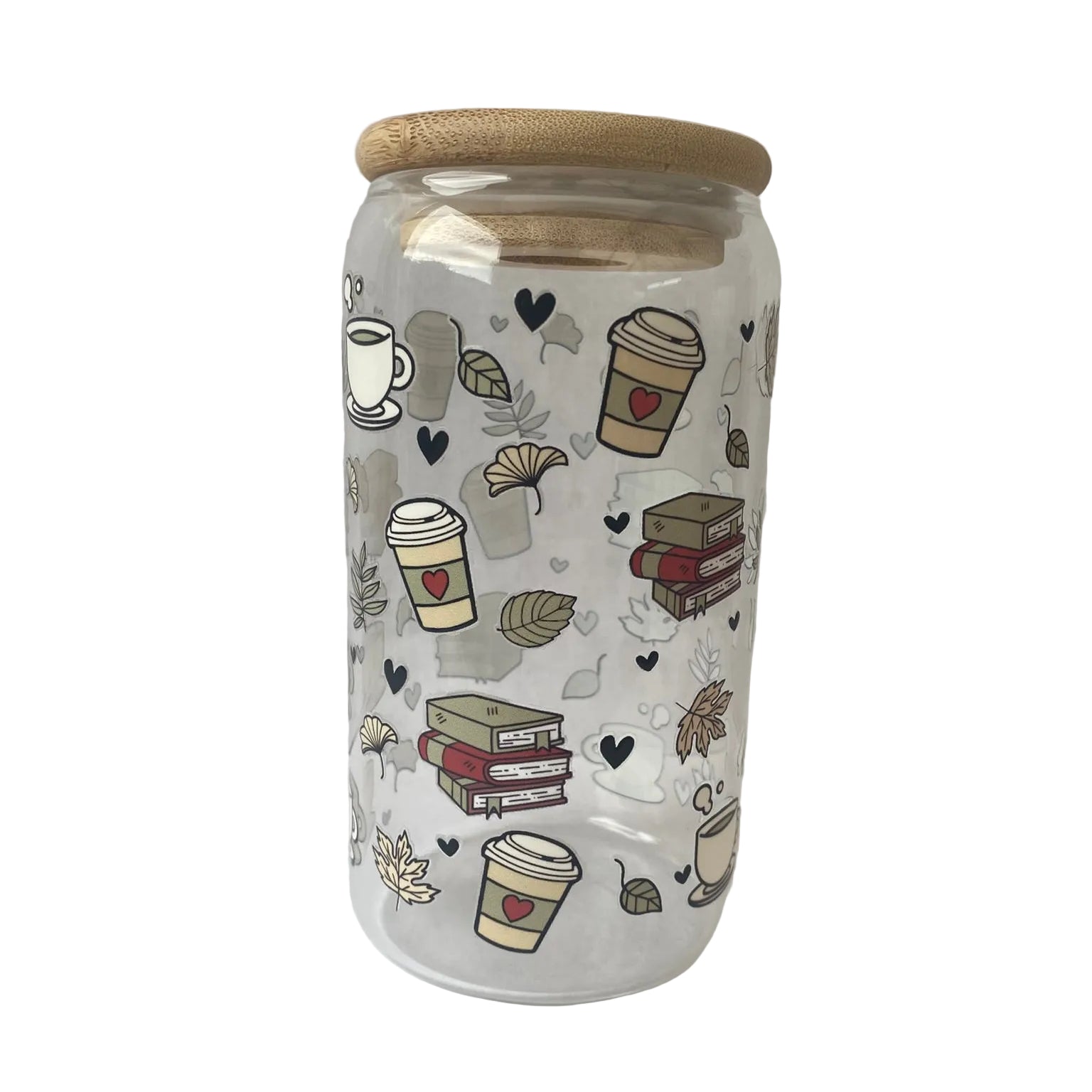Books & Coffee Tumbler - Autumnal