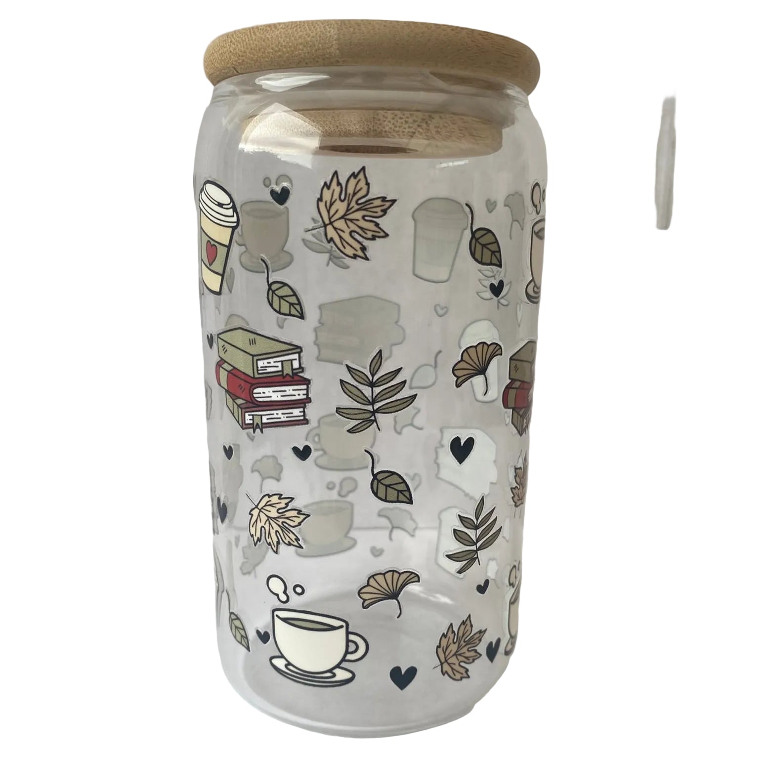 Books & Coffee Tumbler - Autumnal